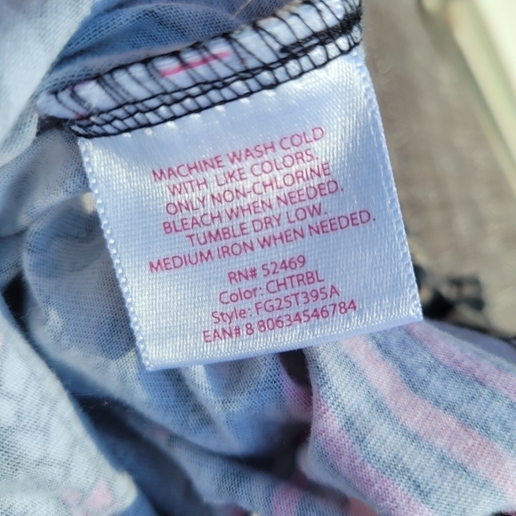 3/$15 Faded Glory Shark Bite Racerback Tanks… - Picture 13 of 14